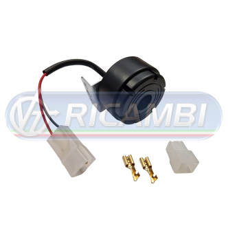 1 - AVVISATORE ACUSTICO RETROMARCIA 12V/24V