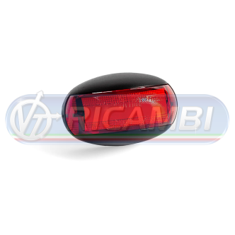 1 - FANALINO INGOMBRO C/VITI 2 LED ROSSO