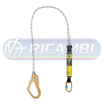 1 - CORDINO ANTICADUTA C/ASSORBITORE DI ENERGIA 1,40 MT