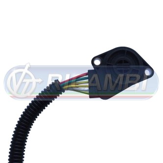 1 - SENSORE ACCELERATORE - POTENZIOMETRO 6 CAVI GRIGIO