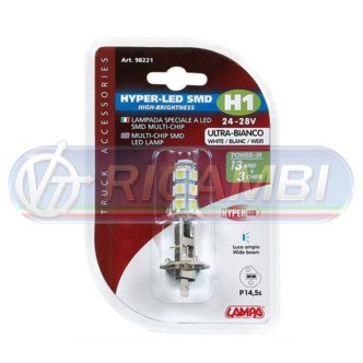 1 - LAMPADINA H1 24V HYPER LED
