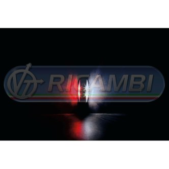 1 - FANALINO INGOMBRO POST. LUXIA 6 LED 24V BIANCA/ROSSA