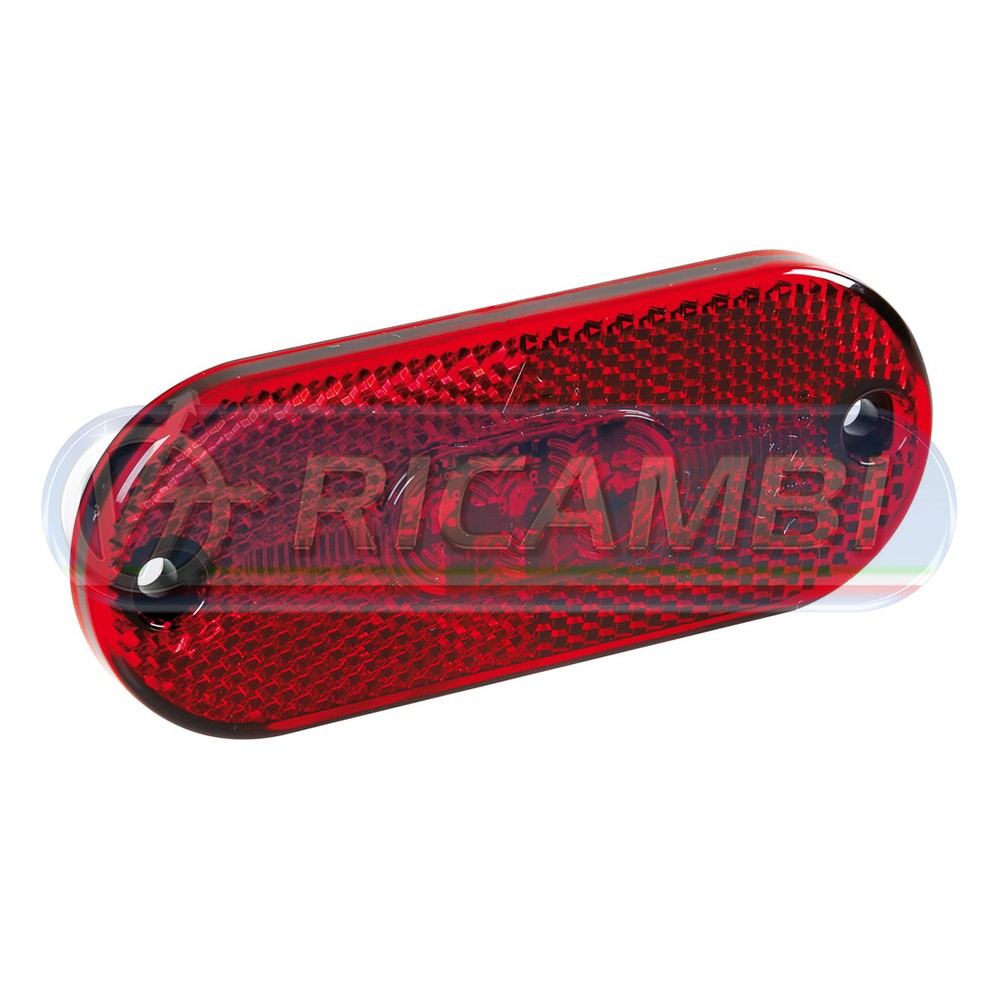 1 - LAMPADA LED LUCE INGOMBRO ROSSA A 3 LED 24V