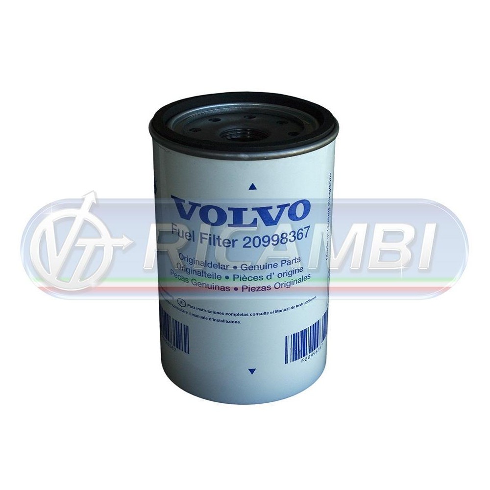 1 - FILTRO GASOLIO ORIGINALE VOLVO 20998367