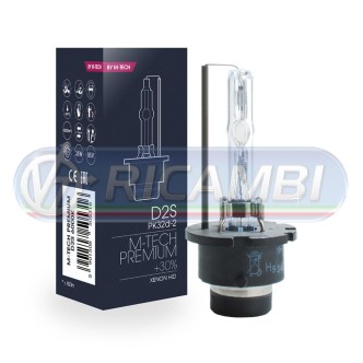 1 - LAMPADA XENON D2S 6000K 35W PREMIUM
