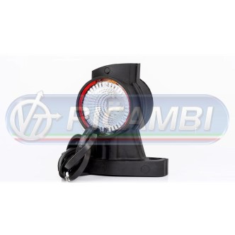 1 - FANALINO INGOMBRO POST. 12 LED 12/24V CORTO DX