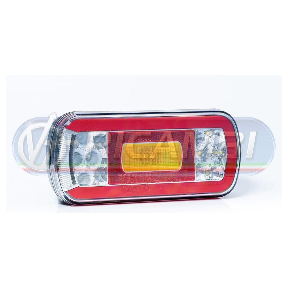 1 - FANALE POST. FULL LED 6 FUNZIONI 12-36V SX C/RETRONEBBIA