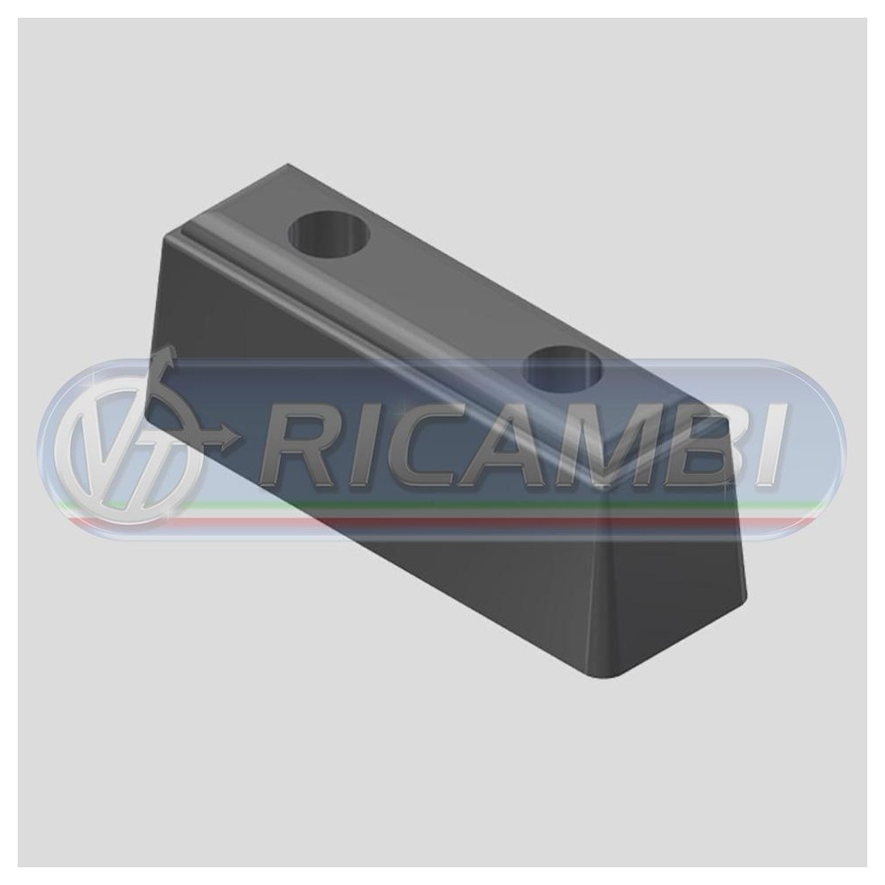 1 - TAMPONE PARACOLPI EPDM 250x85x90