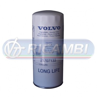 1 - FILTRO OLIO LONG LIFE ORIGINALE VOLVO 21707133