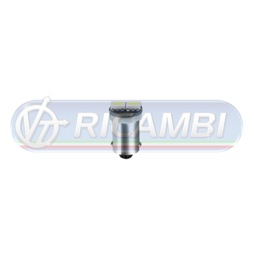 1 - LAMPADINA BA9S 24V HYPER LED 2 SMD COPPIA