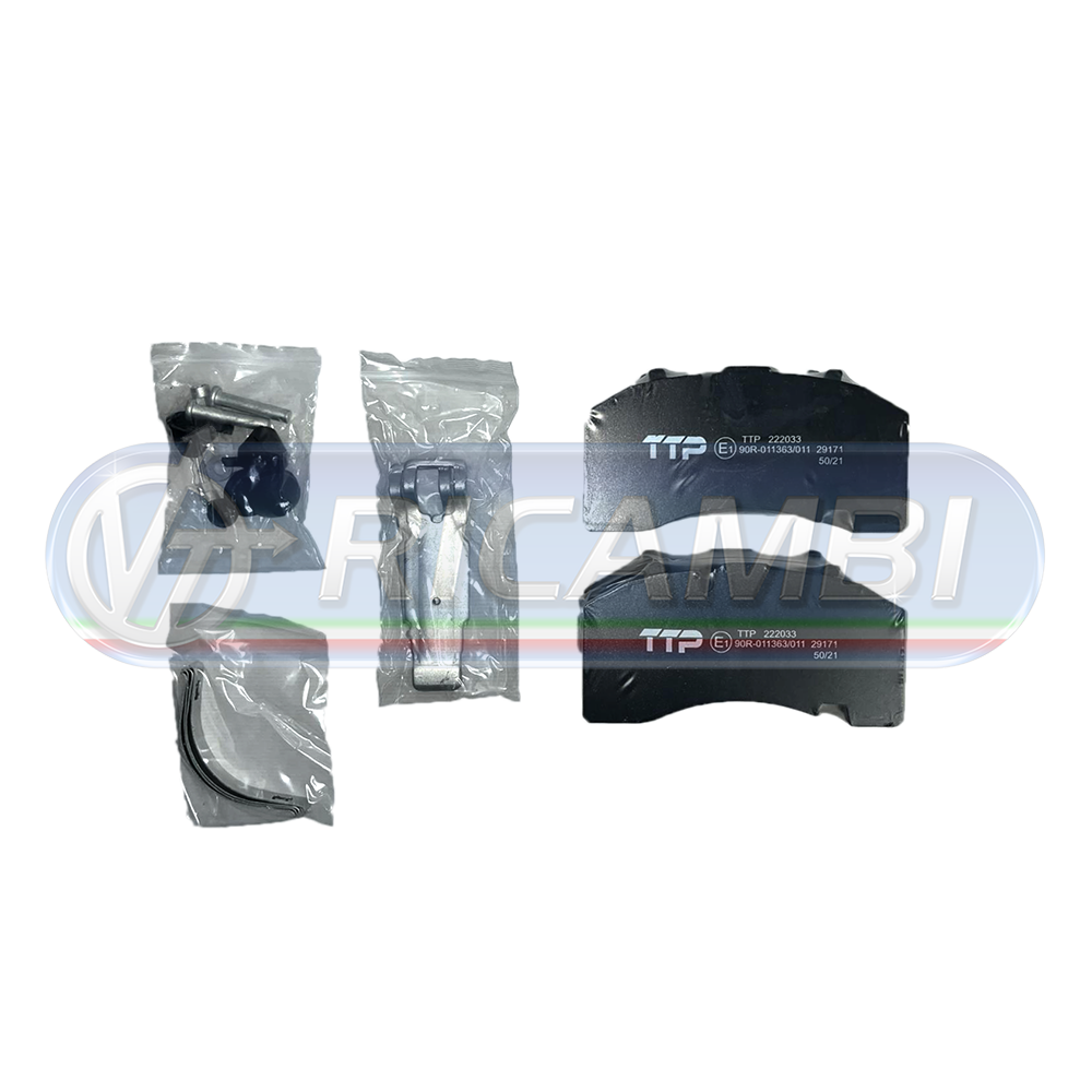 1 - PASTIGLIE FRENO RIMORC. ASSALE BPW DISCO 430 MM