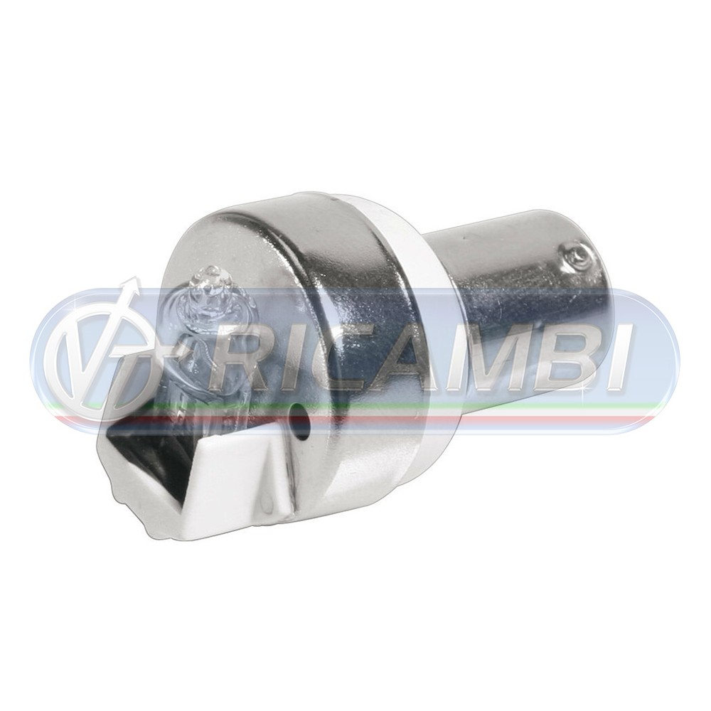 1 - LAMPADINA BA15S 24V 21W CON BIP SALVA PEDONI