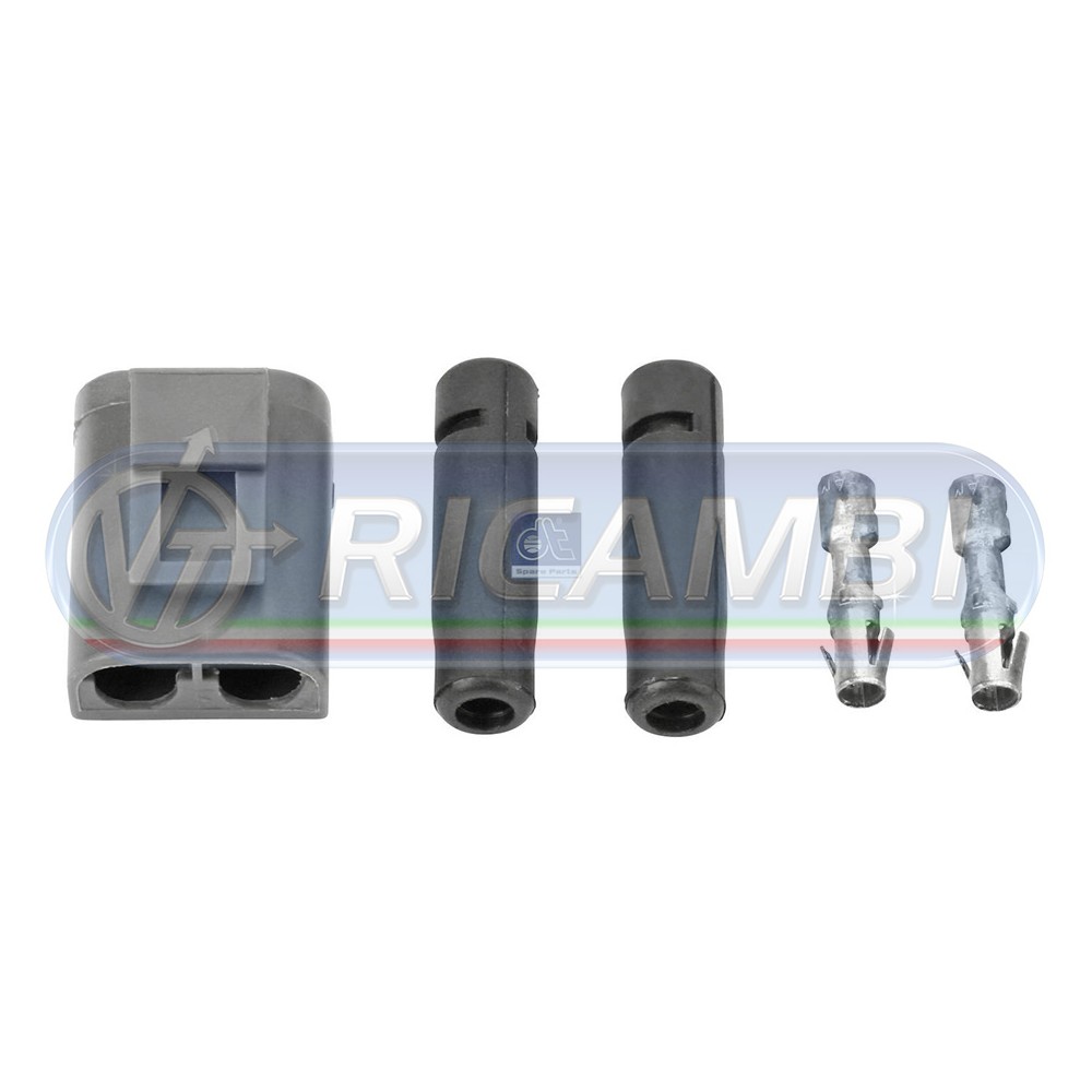 1 - KIT CONNETTORE ELETTRICO 2 CONTATTI