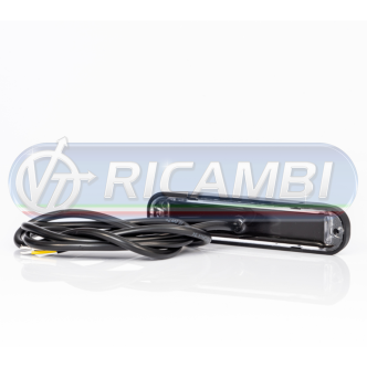 1 - LAMPEGGIANTE LED ARANCIO TIPO LUNGO