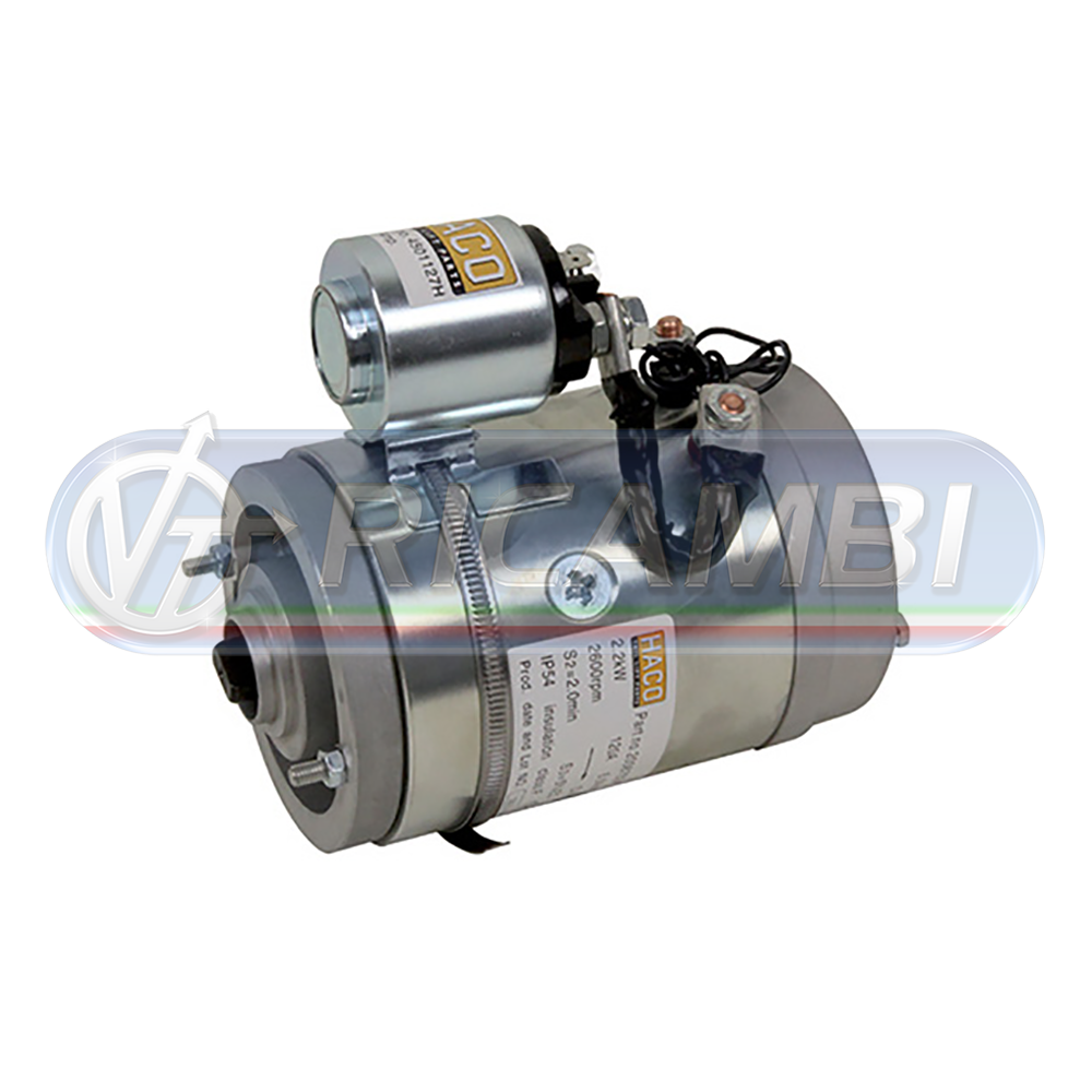 1 - MOTORE SPONDA IDRAULICA 2KW 12V CON RELAIS ANTEO