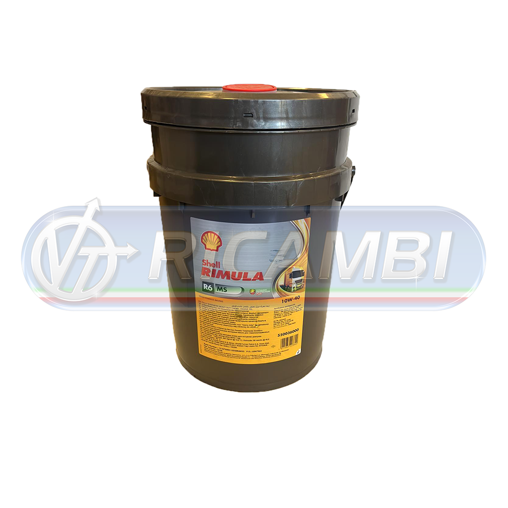 1 - OLIO MOTORE SHELL 10W40 VDS3 20 LT