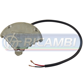 1 - LAMPEGGIANTE SPONDA SINGOLO 12/24V LED ANTEO