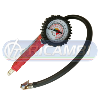 1 - PISTOLA ARIA GONFIAGGIO C/MANOMETRO 16 bar
