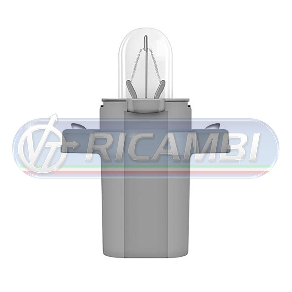 1 - LAMPADINA QUADRO B8,5D 24V GRIGIA OSRAM