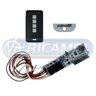 1 - KIT RADIO RETROFIT CON RADIOCOMANDO MCU 12/24V