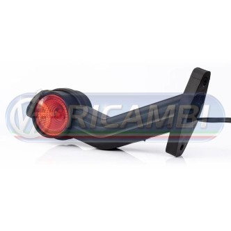 1 - FANALINO INGOMBRO POST. 12 LED 12/24V 60° DX