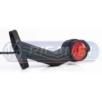 1 - FANALINO INGOMBRO POST. 12 LED 12/24V 60° SX