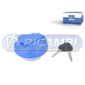 1 - TAPPO SERBATOIO AD BLU D.60MM FH 4 C/CHIAVE