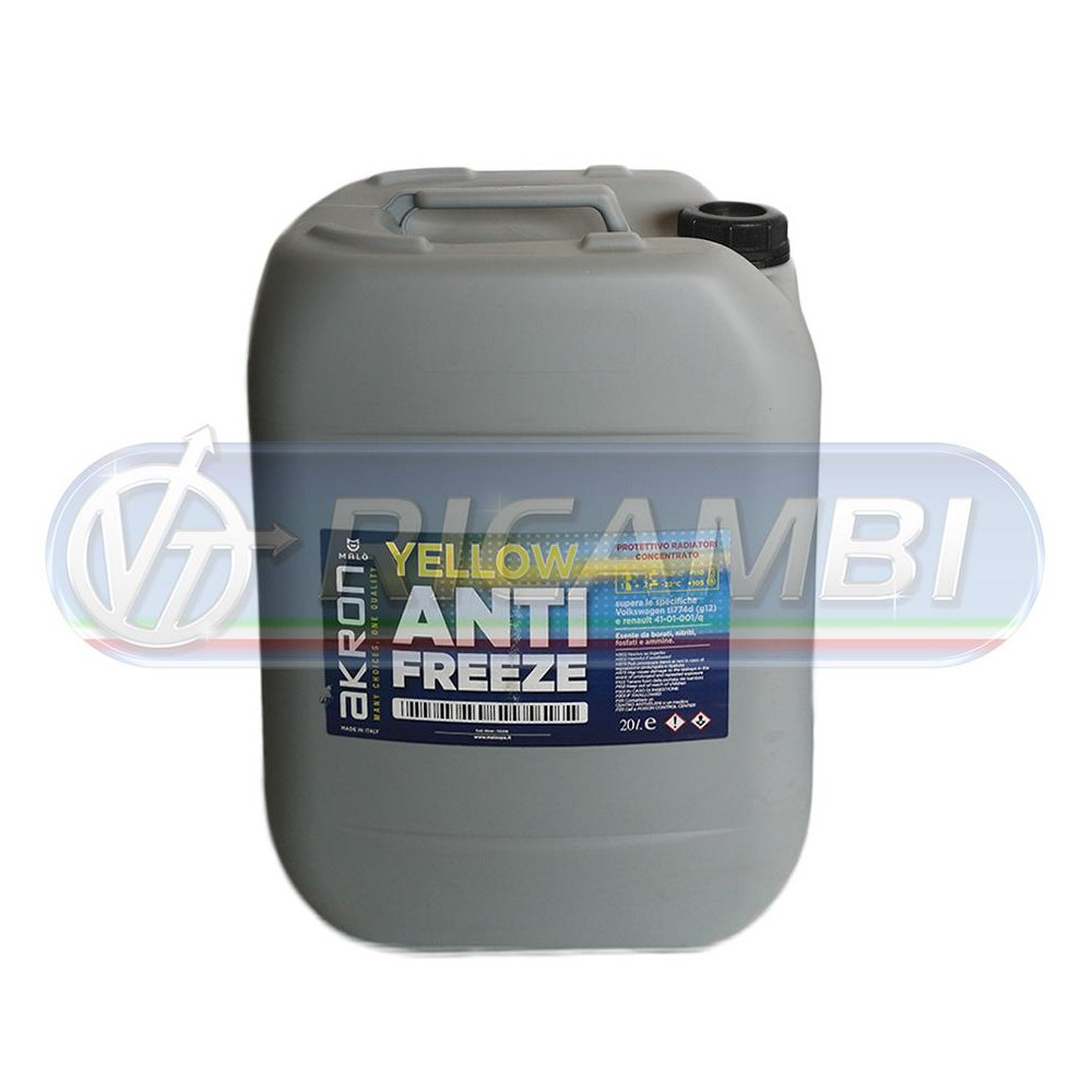 1 - LIQUIDO REF. RADIATORE 20 LT GIALLO