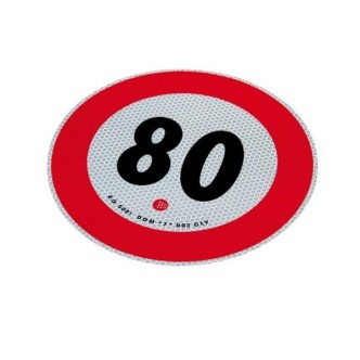 1 - ADESIVO VELOCITA LIMITE 80