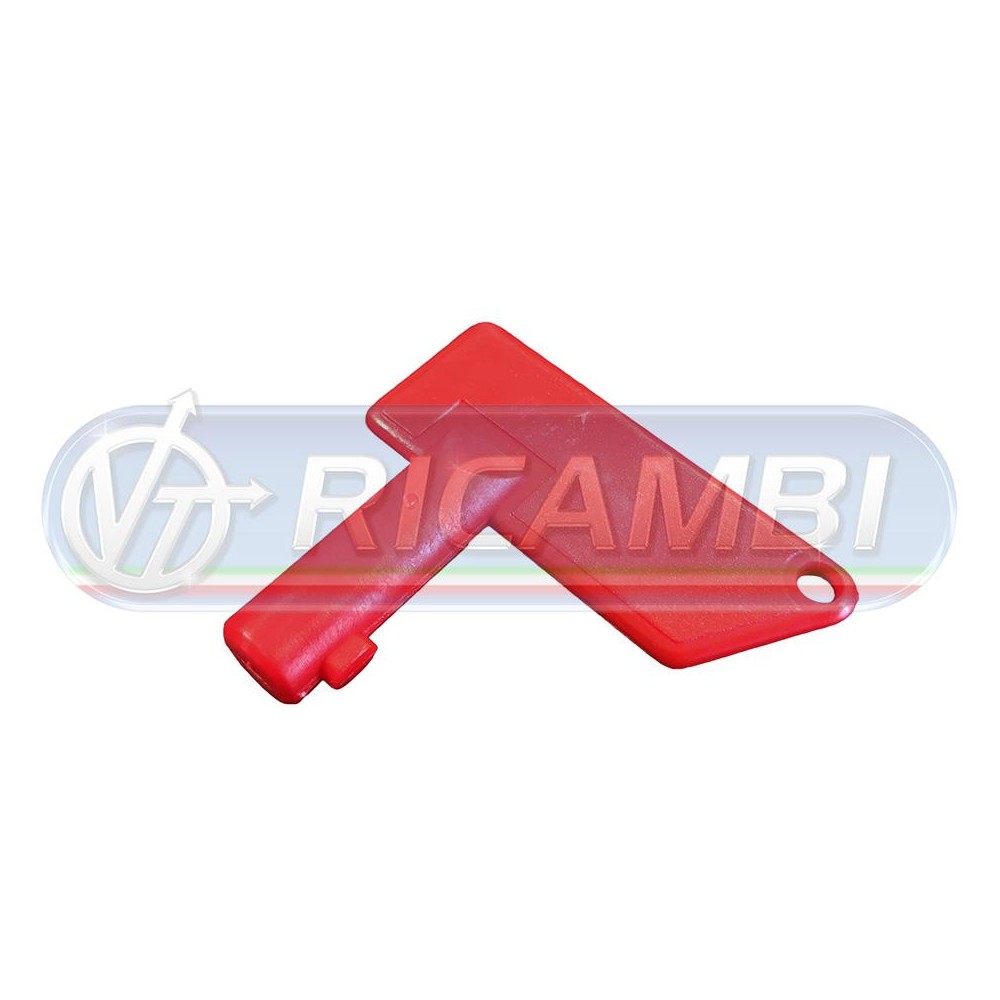 1 - CHIAVE STACCABATTERIA / SPONDA PLASTICA