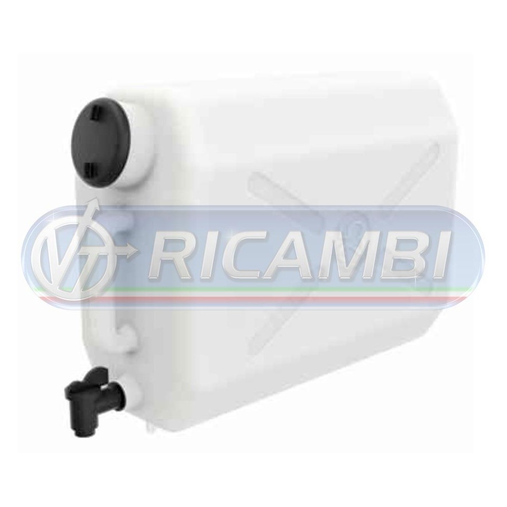 1 - TANICA PLASTICA 25 LT C/RUBINETTO