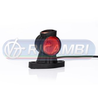 1 - FANALINO INGOMBRO POST. 12 LED 12/24V CORTO SX