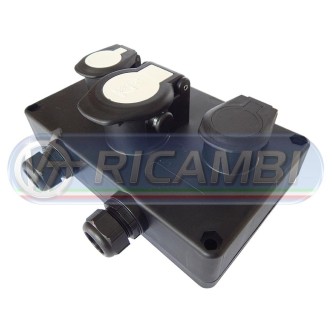 1 - SCATOLA DISTRIBUZIONE ELETTRICA ANTERIORE RIMORCHIO