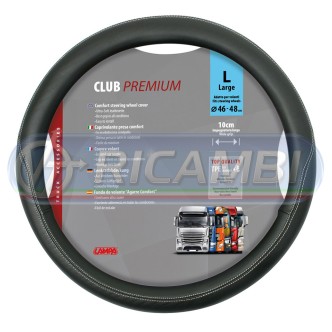 1 - COPRIVOLANTE L 46-48 CM SIMILPELLE NERO