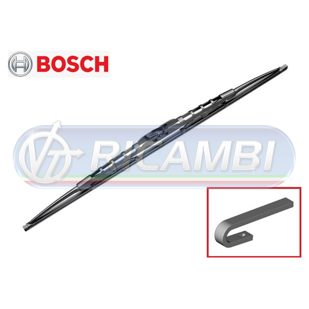 1 - SPAZZOLA TERGI 70cm SENZA SPRUZZATORE BOSCH