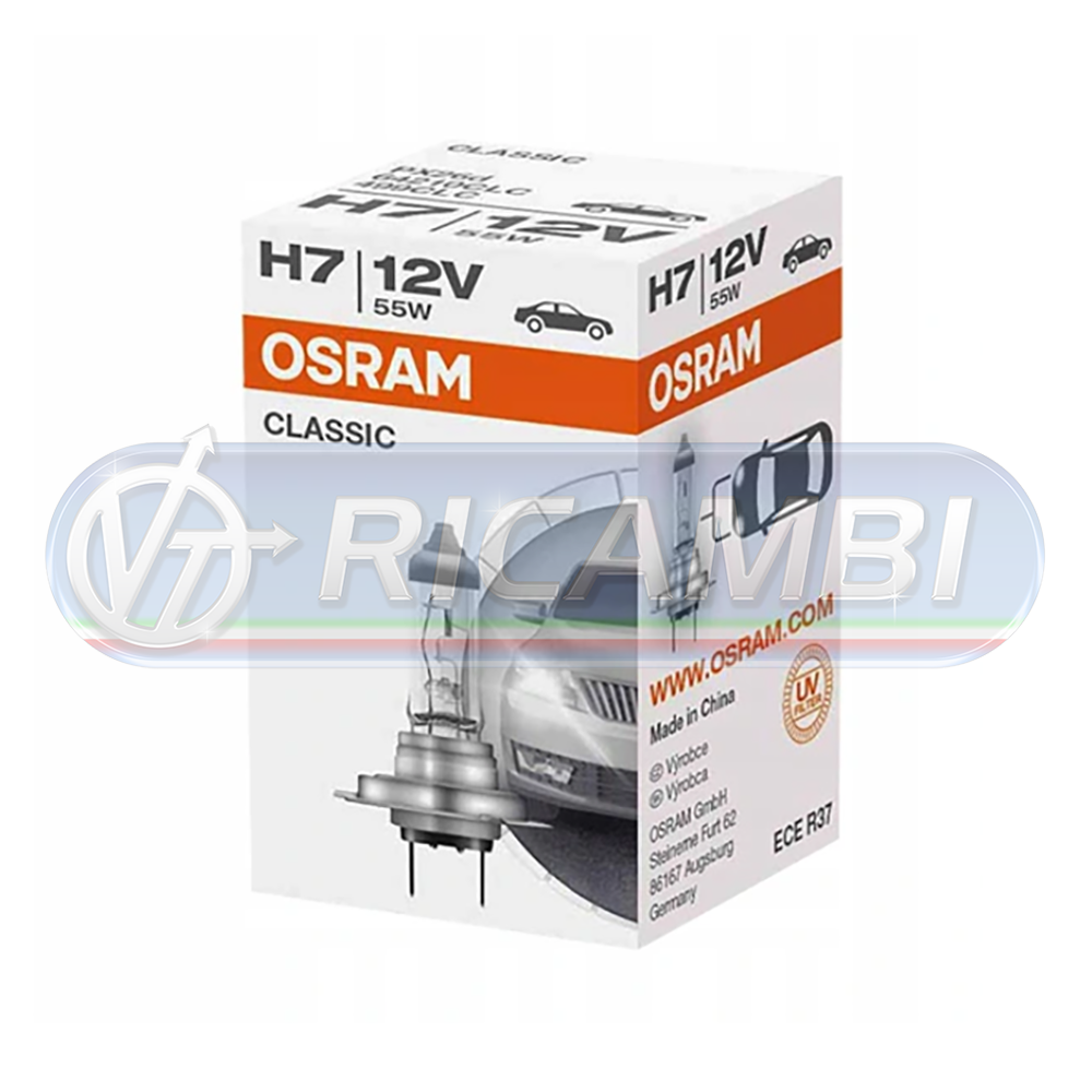 1 - LAMPADINA H7 12V 55W OSRAM