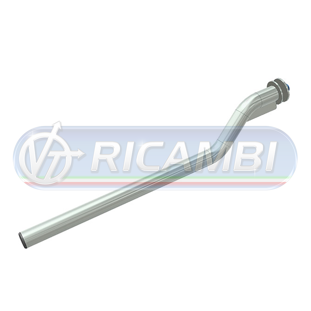 1 - TUBO SOSTEGNO PARAFANGO DIAM.42 SAGOMATO ZINCATO 600 A VITE