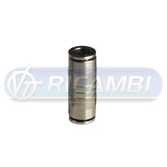 1 - RACCORDO INTERMEDIO RAPIDO DRITTO METALLO DIAM.8