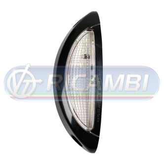 1 - FANALINO INGOMBRO POST. LUXIA 6 LED 24V BIANCA/ROSSA