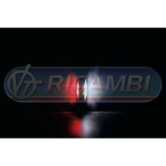 1 - FANALINO INGOMBRO POST. LUXIA 6 LED 24V BIANCA/ROSSA