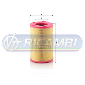 1 - FILTRO ARIA MOTORE FL 4