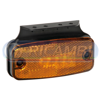 1 - LAMPADA LED LUCE INGOMBRO ARANCIONE A 4 LED 24V