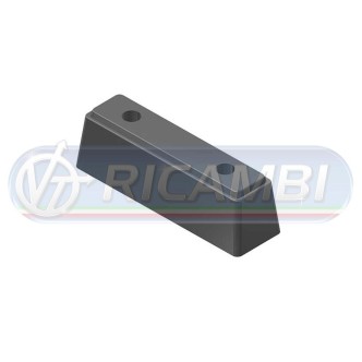 1 - TAMPONE PARACOLPI EPDM 350X100X105