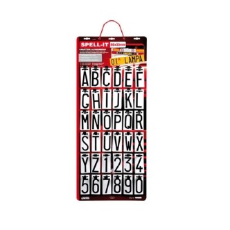 1 - LETTERE ADESIVE 8X3,5 CM