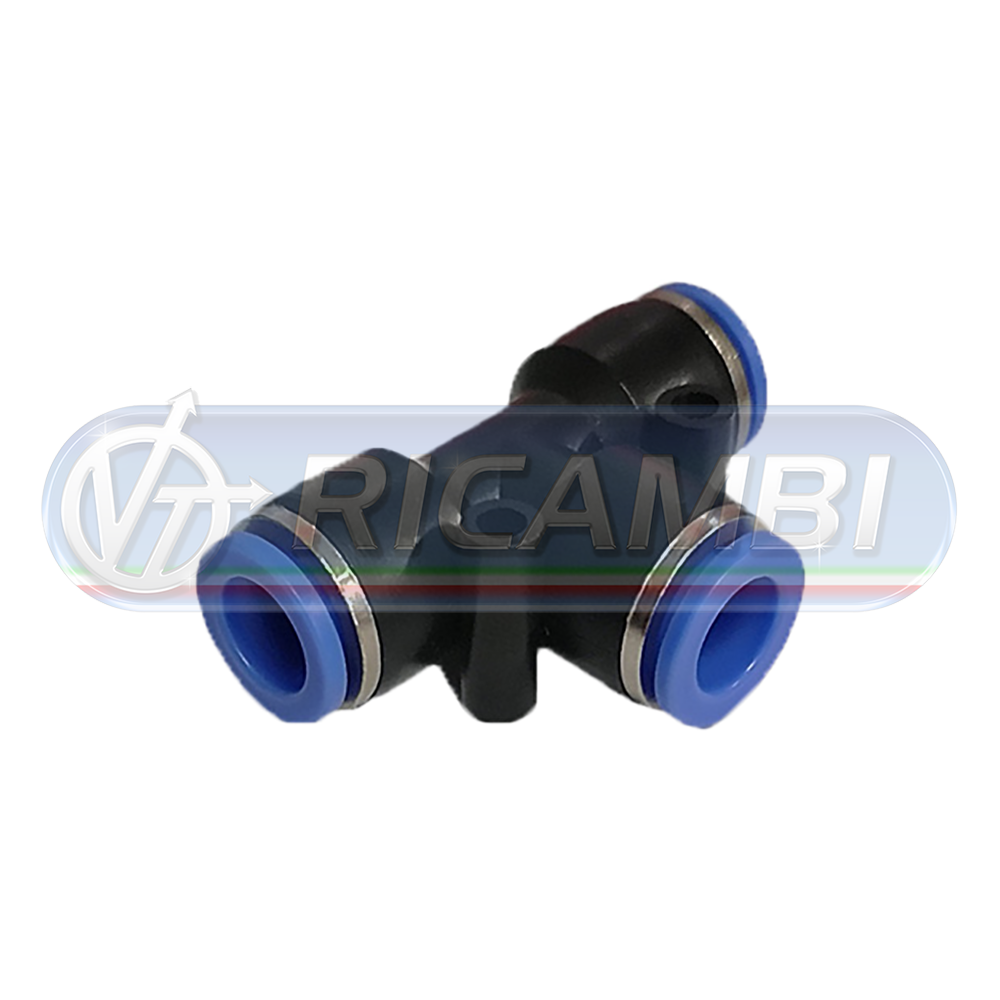 1 - RACCORDO INTERMEDIO RAPIDO TES PLASTICA T12 - T12 - T12