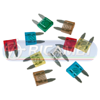 1 - KIT 10PZ MICRO FUSIBILI DA 5A/30A