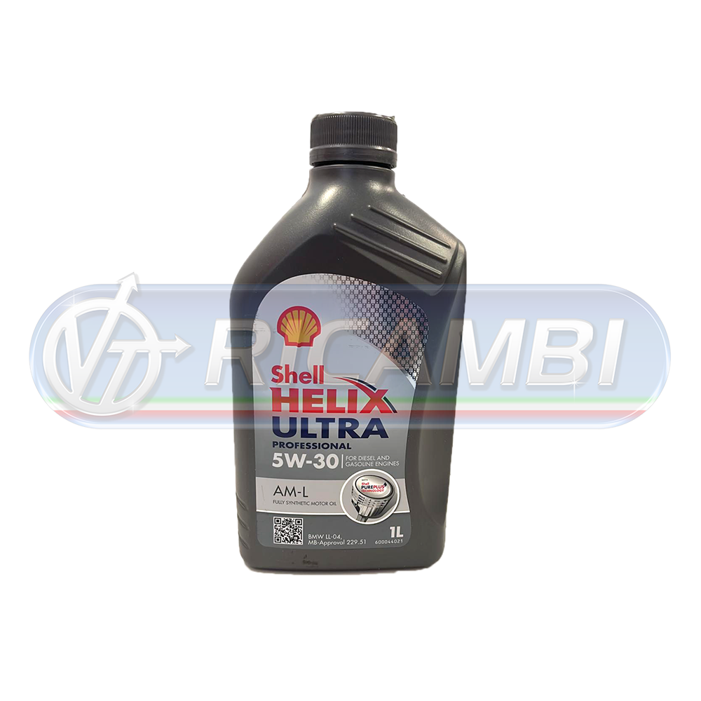 1 - OLIO MOTORE SHELL 5W30 1 LT