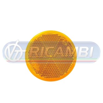 1 - CATADIOTTRO DIAM.60 ADESIVO ARANCIO