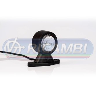 1 - FANALINO INGOMBRO POST. 2 LED 12/24V CORTO DX/SX