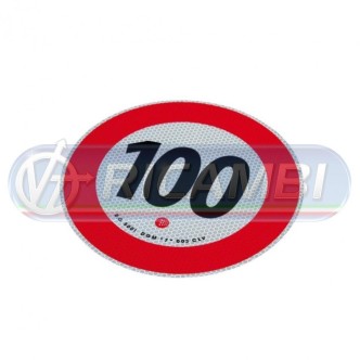 1 - ADESIVO VELOCITA LIMITE 100